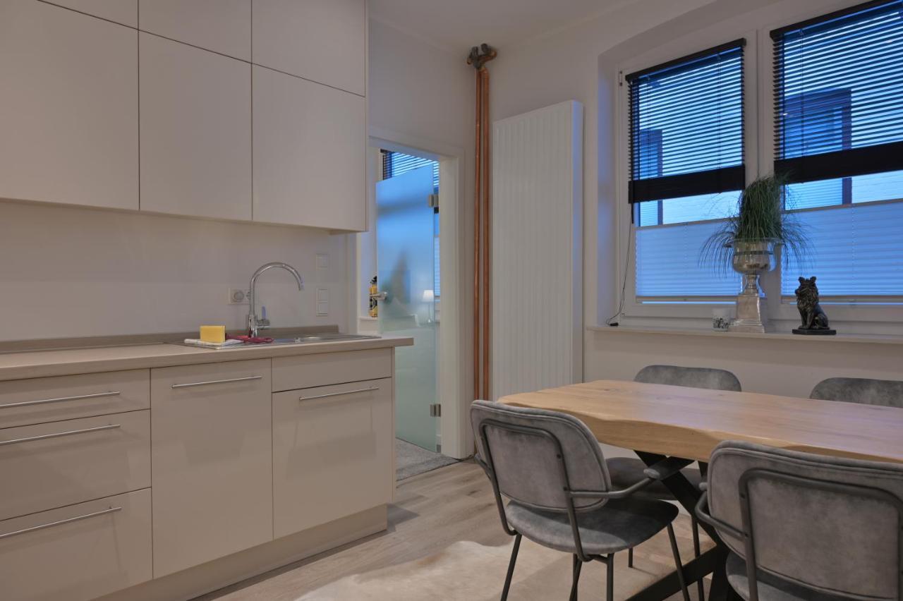Ferienwohnung Uhrwerk フレンスブルク エクステリア 写真